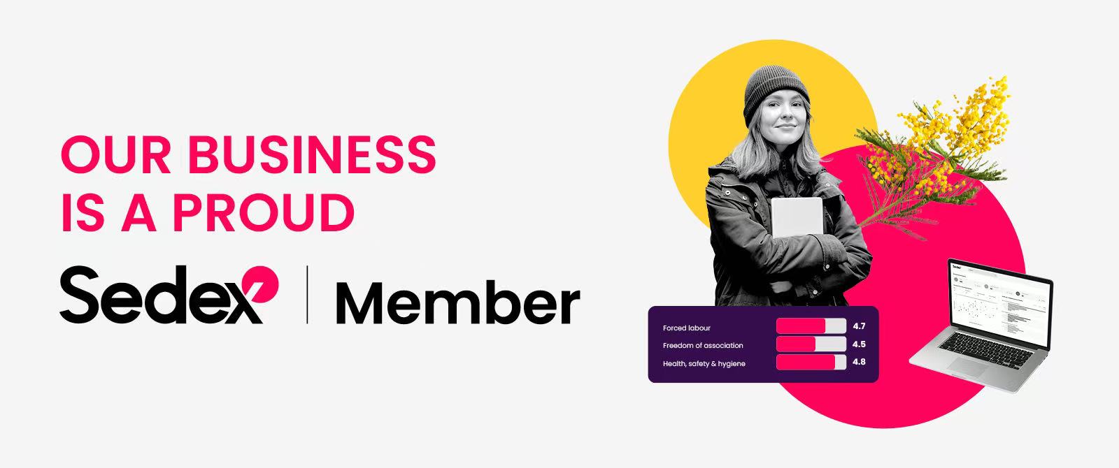 Sedex Member badge: Seliya is a proud Sedex member
